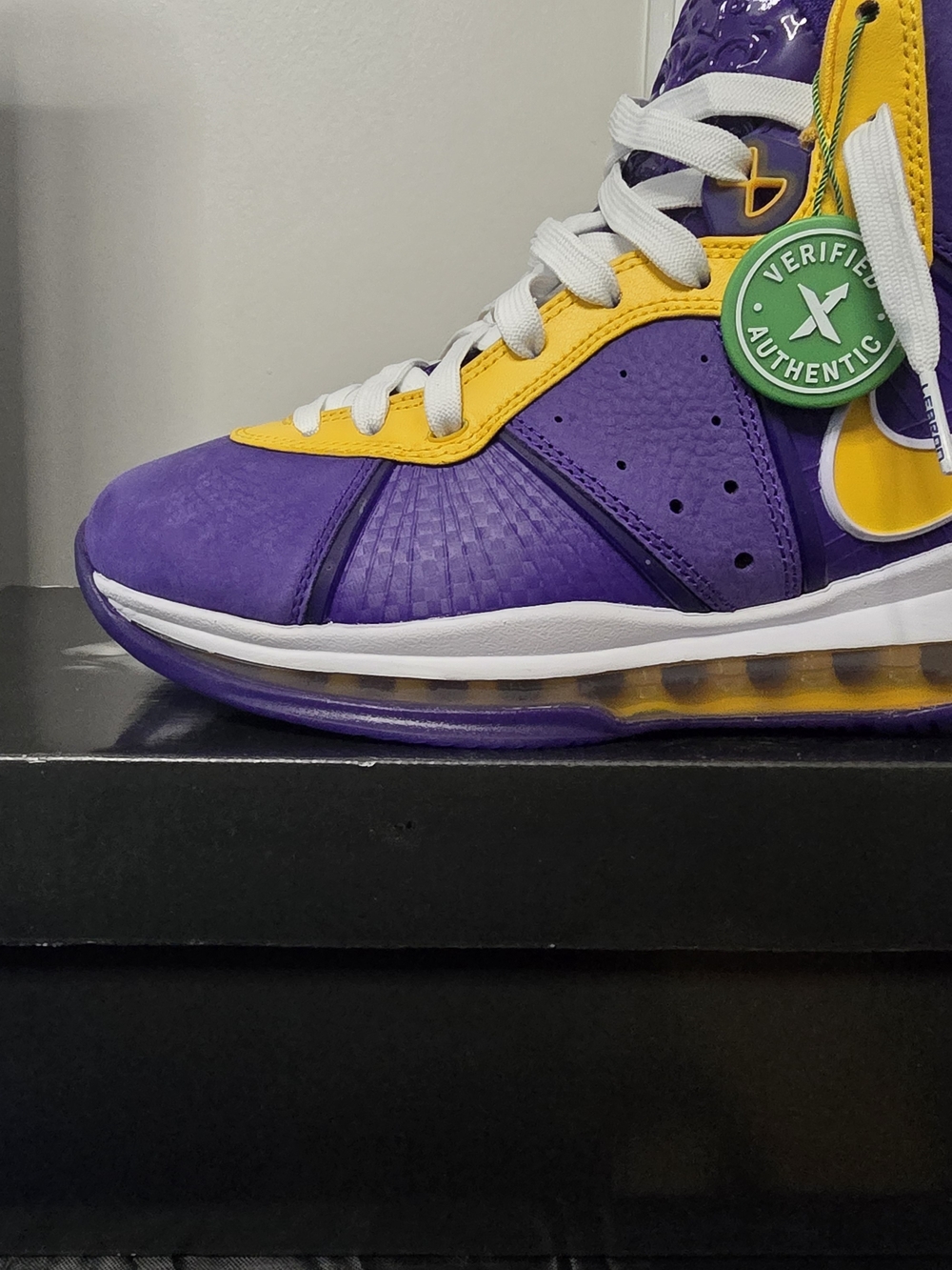 Lebron 7 Lakers Basketball Shoe - Verified Authentic